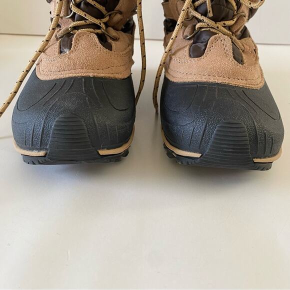 Kamik Snowvalley Waterproof Thinsulate Lined Snow Boots Size 6 Mid Calf Lace Up - Picture 3 of 14
